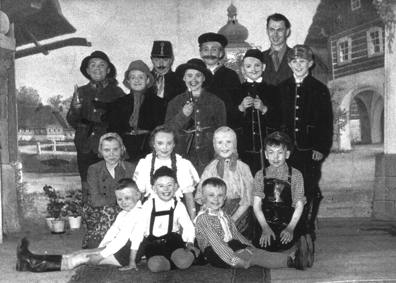 Divadelní představení Kuba a loupežníci v roce 1957